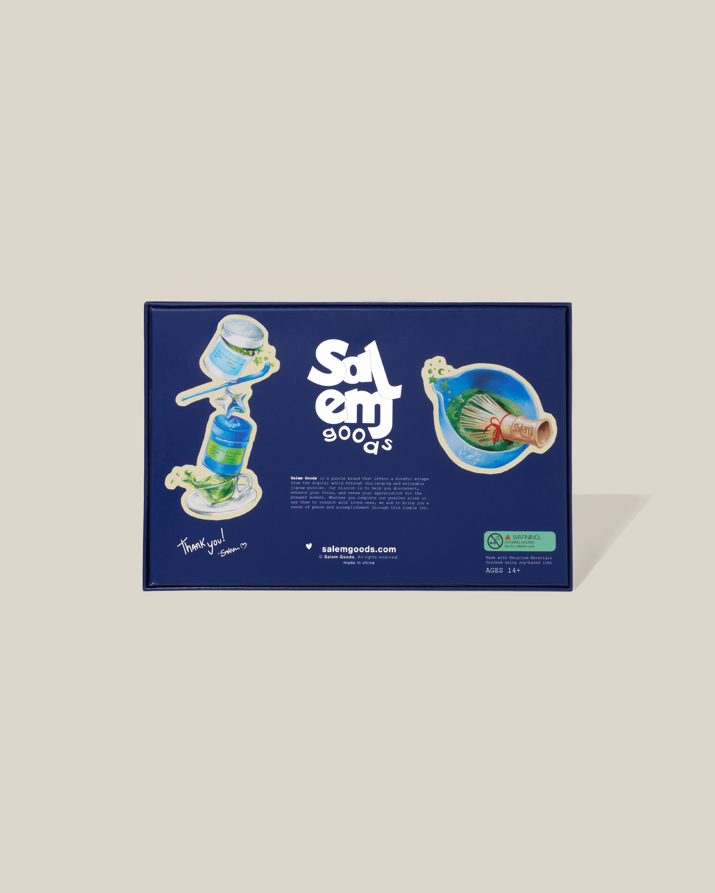 Salem Goods for rocky's matcha Puzzle Kit